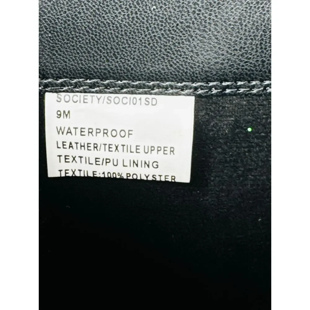 Blondo Sylvia Black Leather Over Knee Boots Waterproof Women’s Size 9